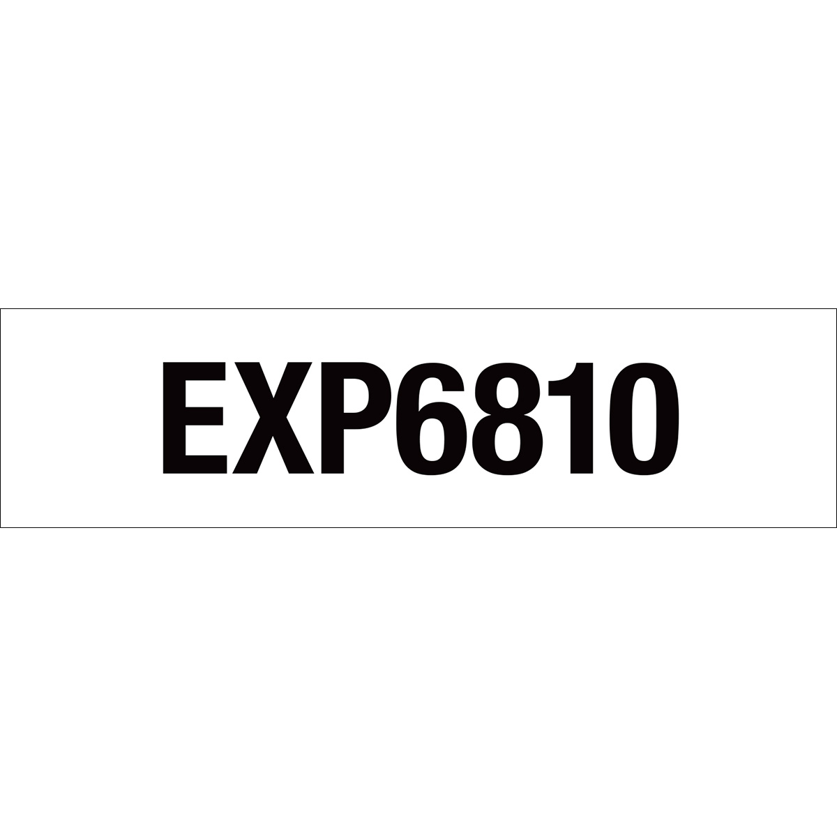 EXP6810 Decal Set