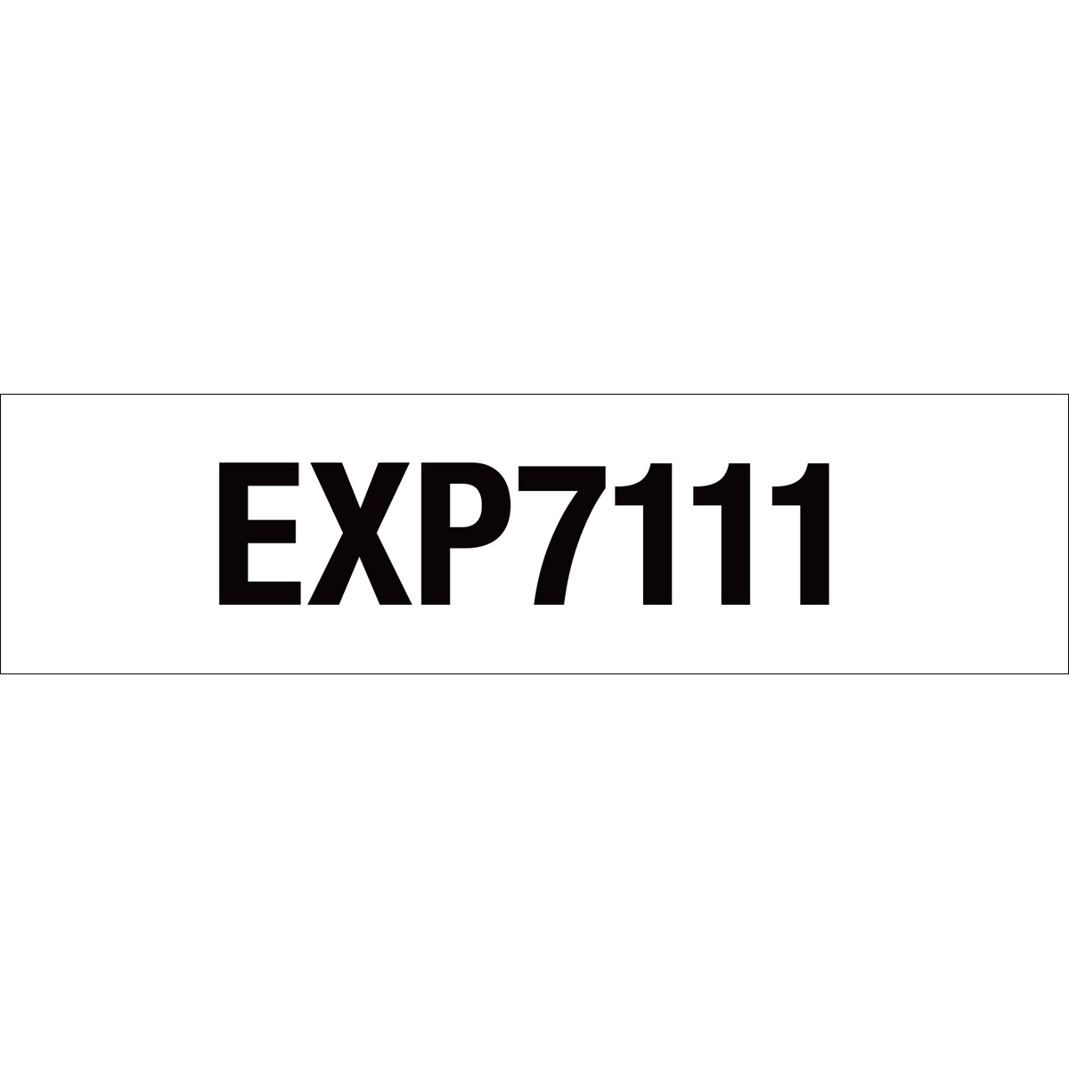 EXP7111 Decal Set