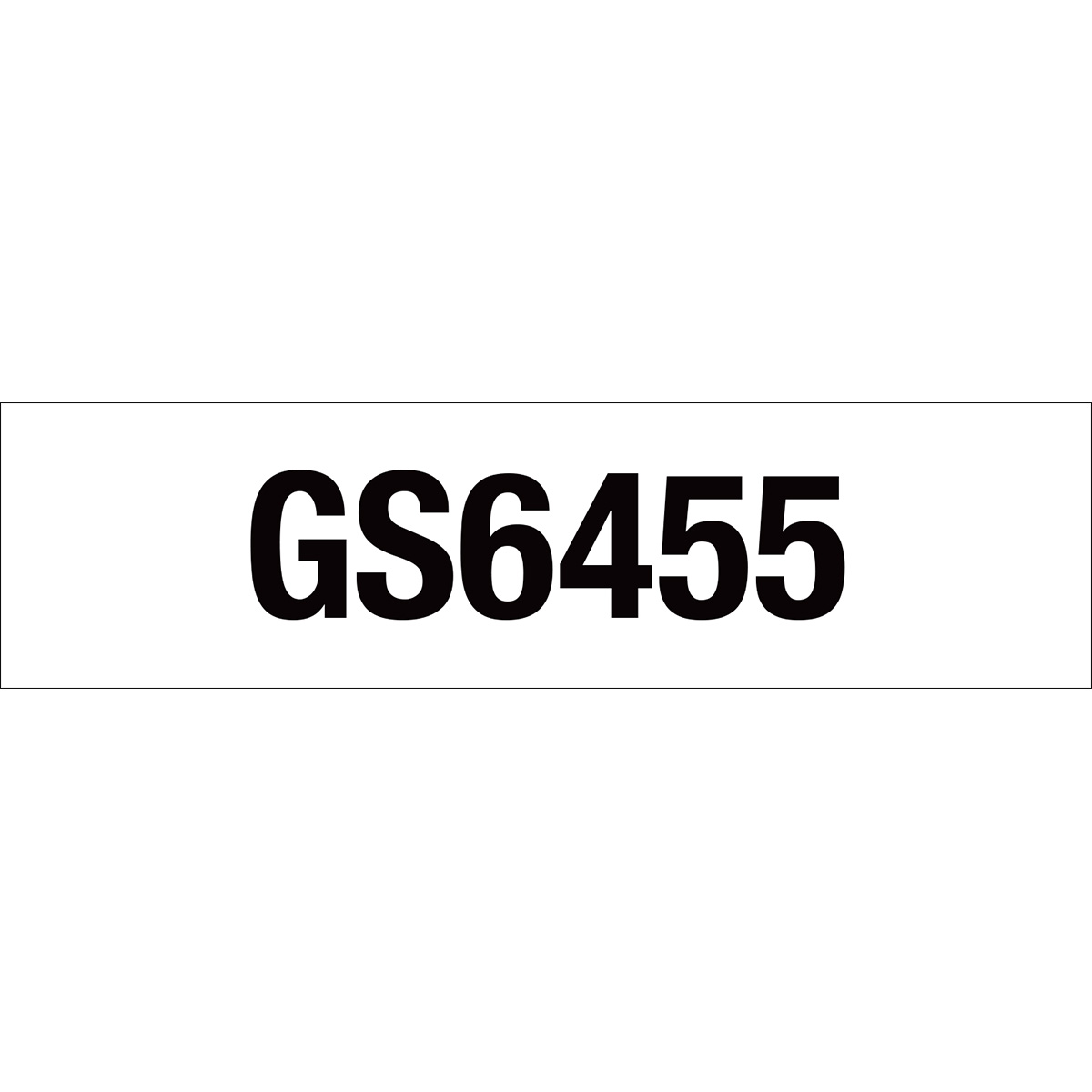GS6455 Decal Set