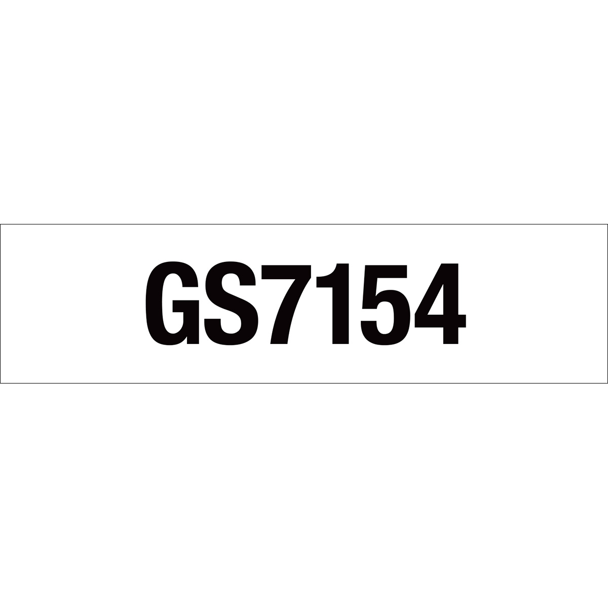 GS7154 Decal Set