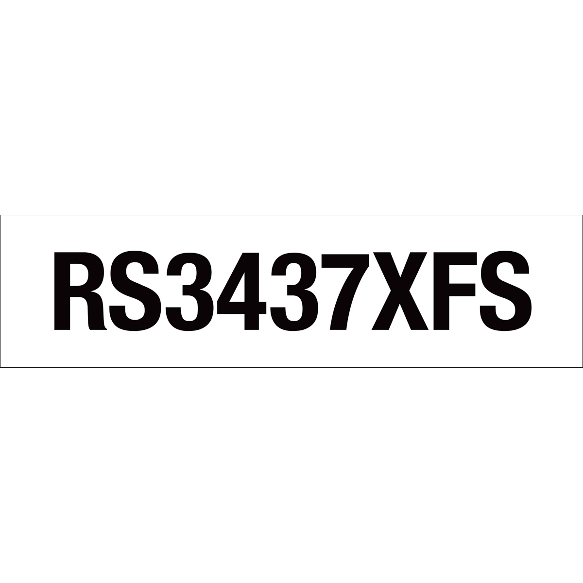 RS3437XFS Soybean Decal Set