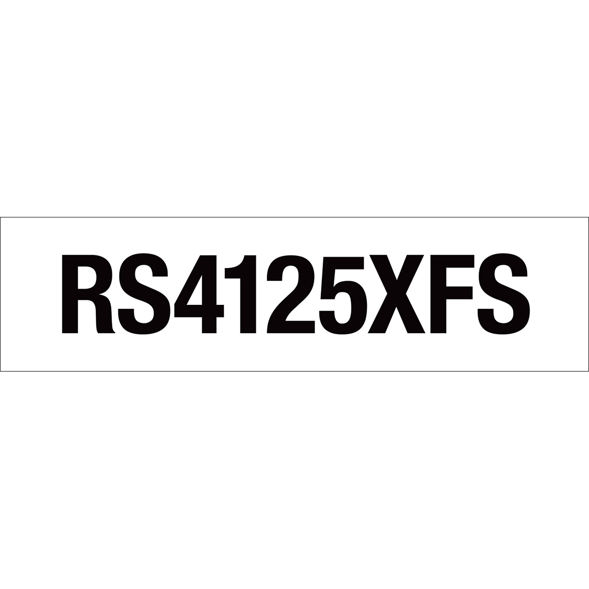 RS4125XFS Soybean Decal Set