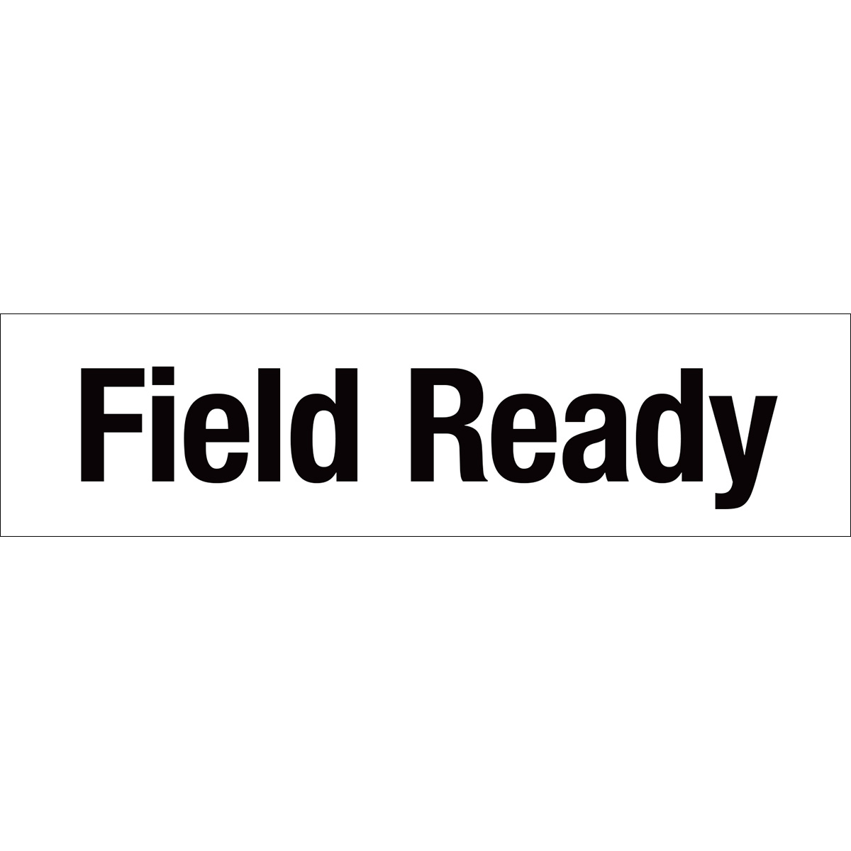 Field Ready Decal Set