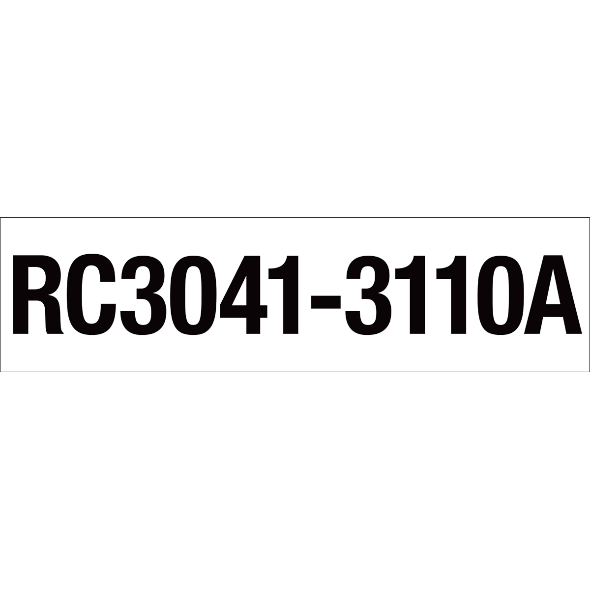 RC3041-3110A Corn Decal Set