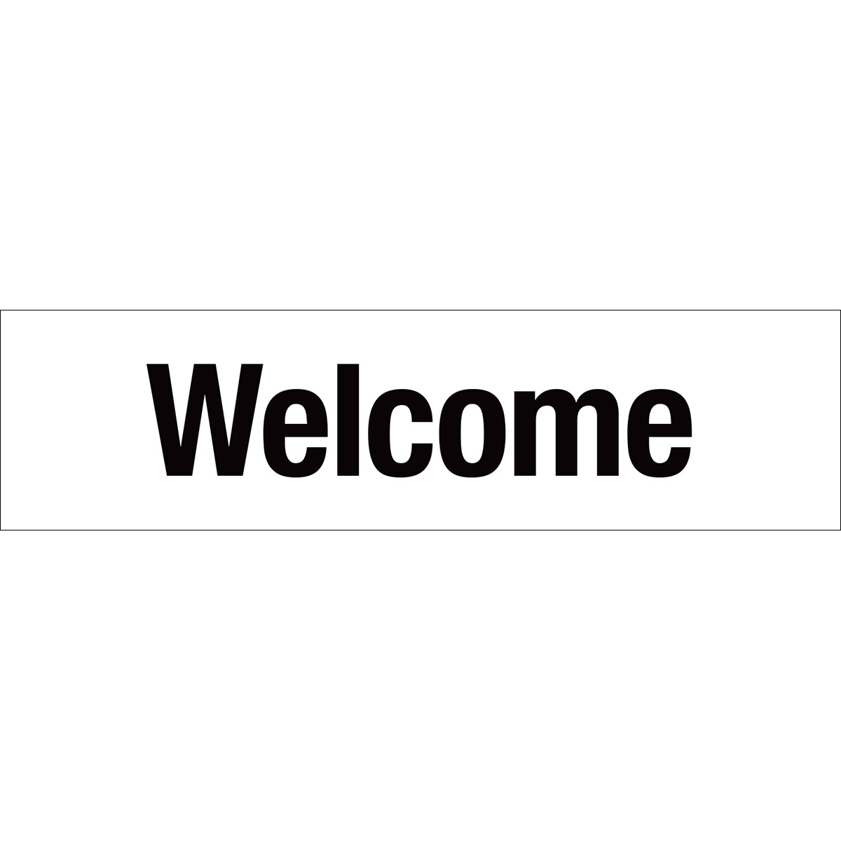 Welcome Decal Set