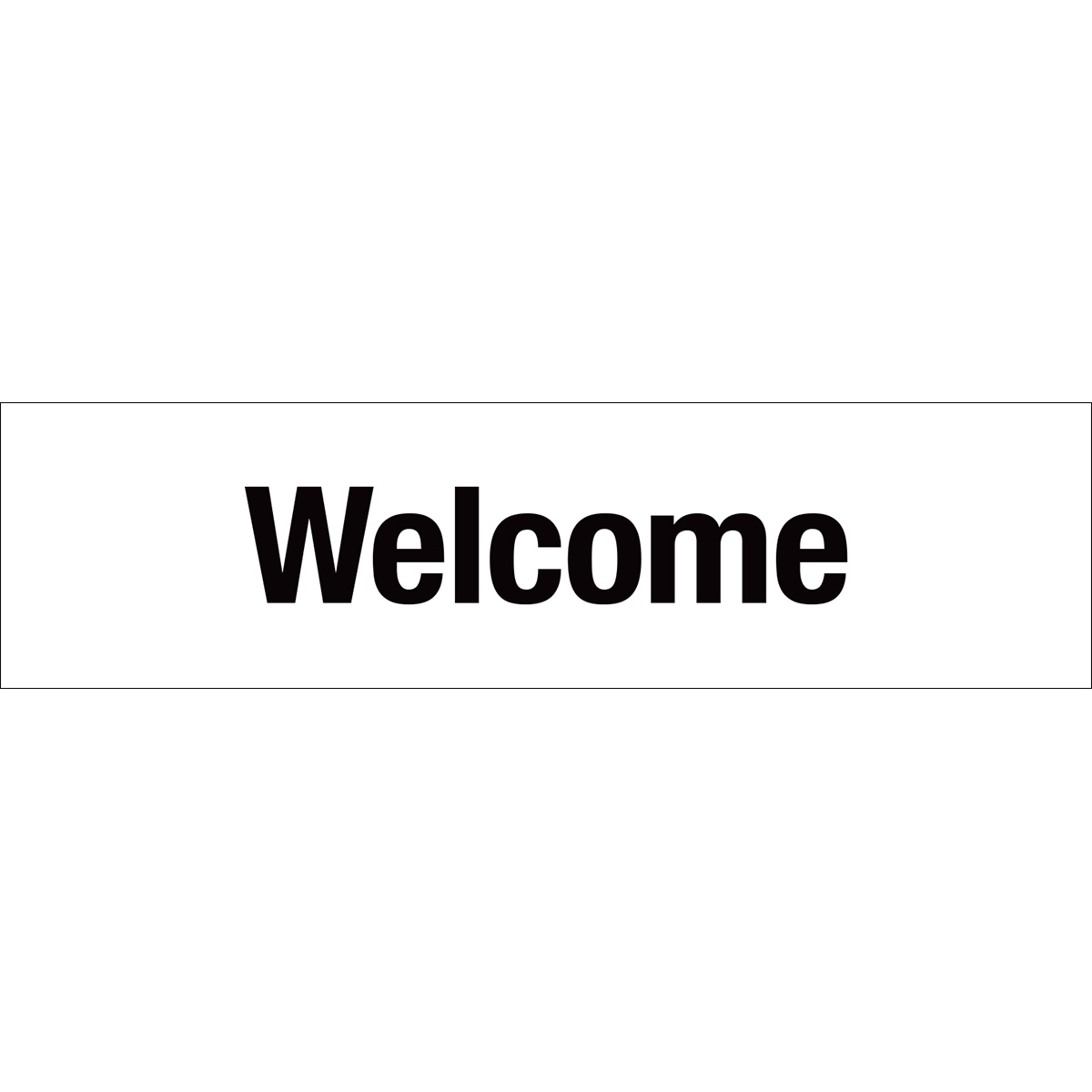 Welcome Decal Set